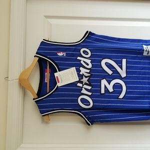 Shaquille Shaq O'neal Blue Orlando Magic Jersey
